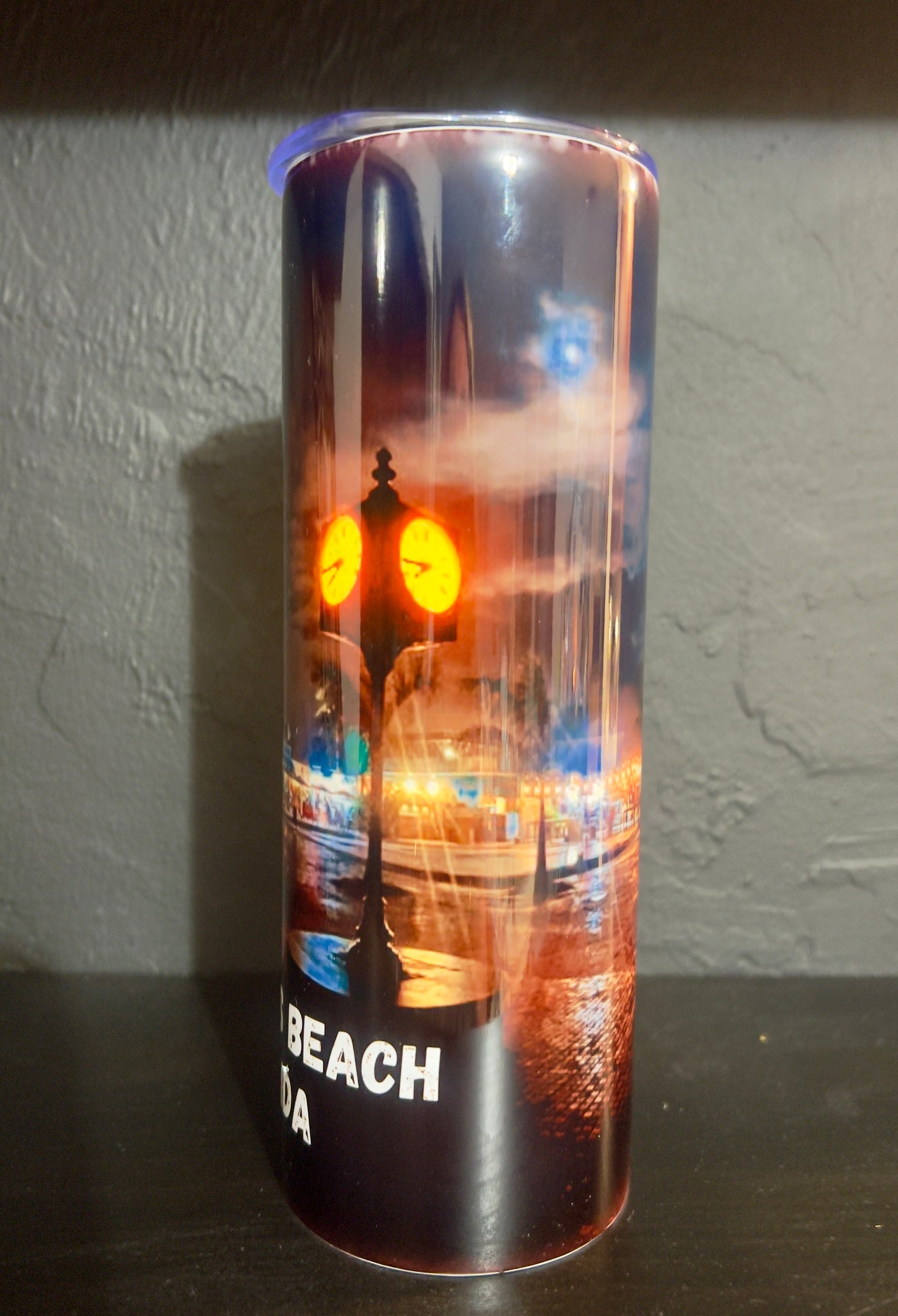 Ft Myers Beach Clock Day or Night it’s always BEACH time.
