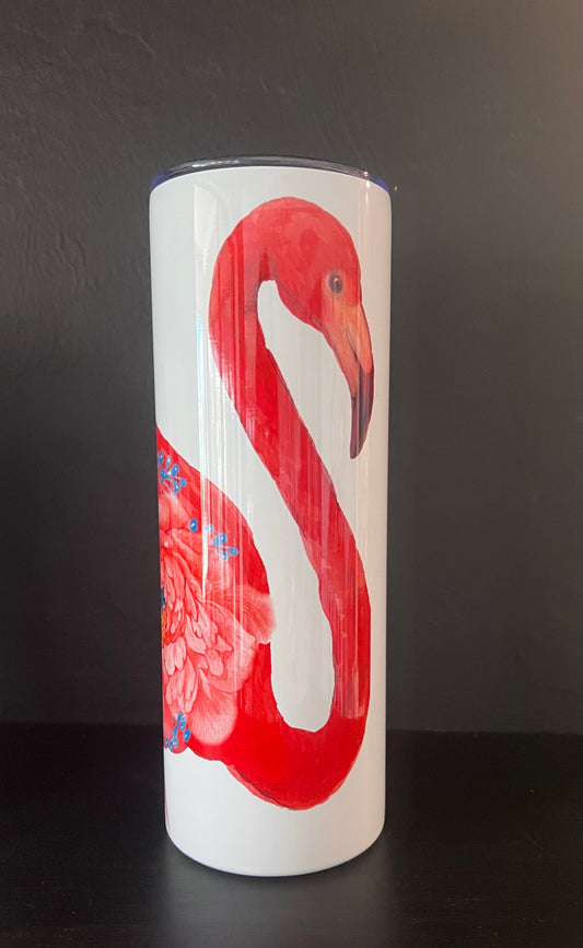 Fancy the Flamingo Tumbler
