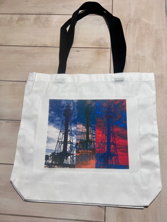 2 Sanibel Island Lighthouse Canvas Shoulder Bag